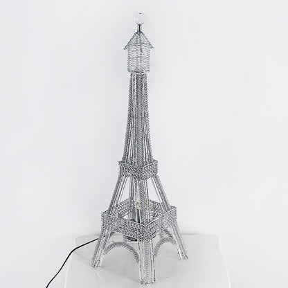 Modern Creative Decorative Aluminum Tower-Shaped LED Standing Floor Lamp