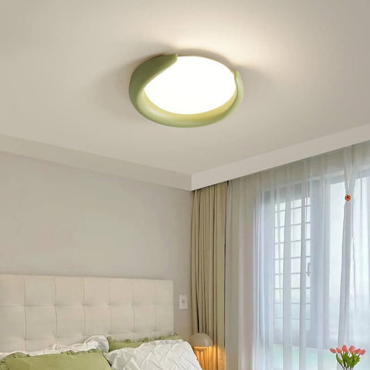 ノルディック クレセントムーン ラウンド LED フラッシュマウント シーリングライト