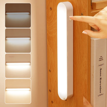 Modern Magnetic Remote Control Timing USB Rechargeable LED Night Light Table Lamp