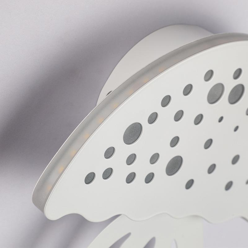 مصباح حائطي حديث إبداعي على شكل قنديل البحر مزود بضوء واحد 