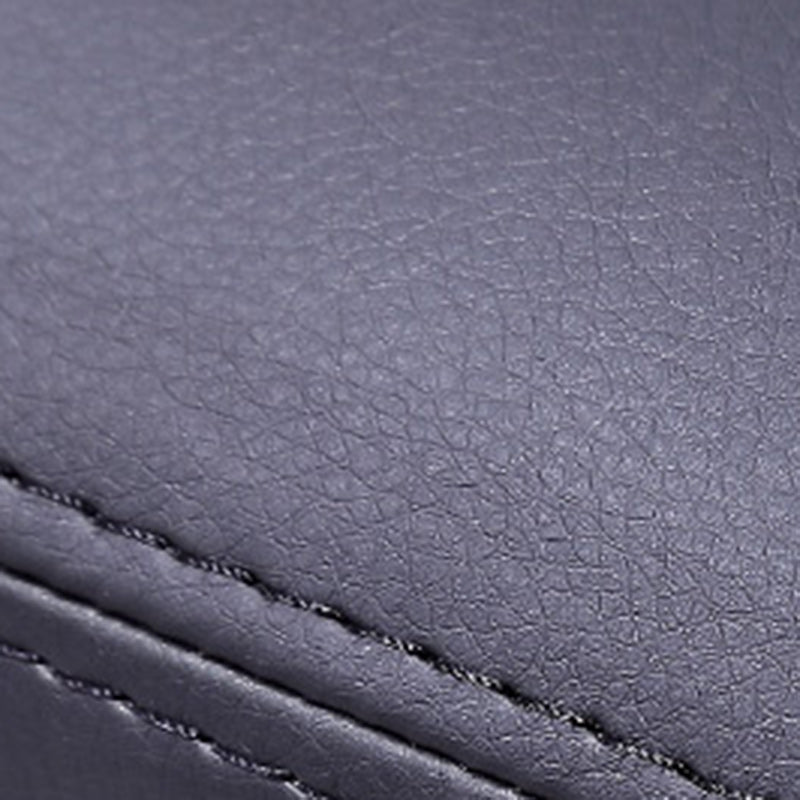 Modern Minimalist U-Shaped Chassis Rectangle PU Leather Titanium Gold Silver-Plated Dining Chair Backrest Armless For Dining Room