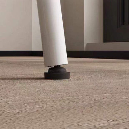 Modern Luxury Square Cushion Faux Leather Metal Sponge Dining Chair Backrest Armrest For Dining Room