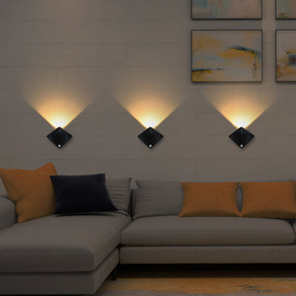 مصباح حائط LED بتصميم ستينغراي إبداعي حديث للكمبيوتر الشخصي 