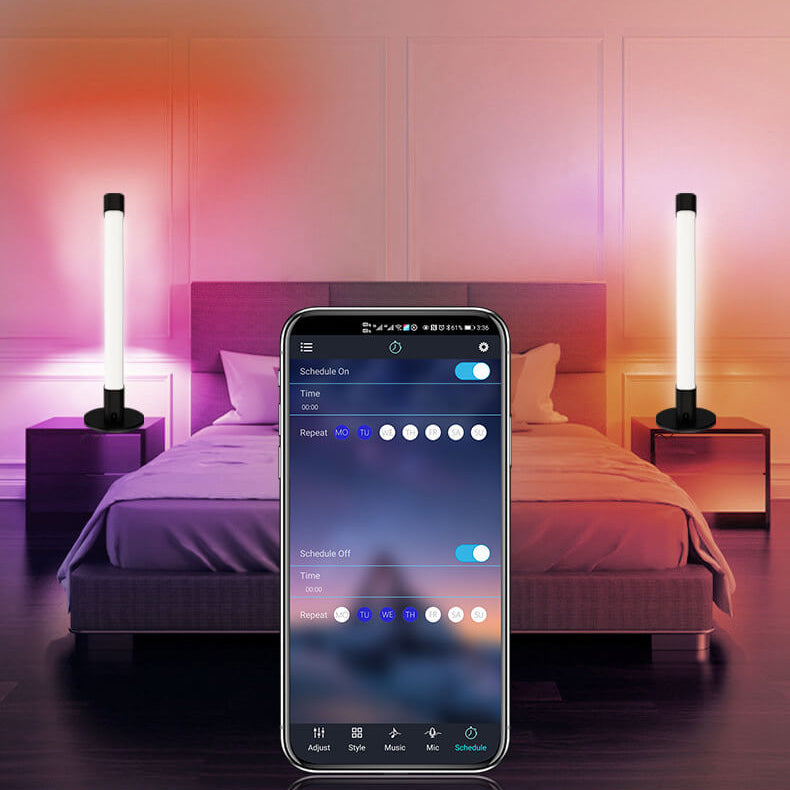 Creative Gaming Desktop Bluetooth APP Remote Control LED Desktop Ambient Table Lamp