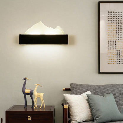 Creative Acrylic Chinese Iceberg Design LED Wall Sconce Lamp