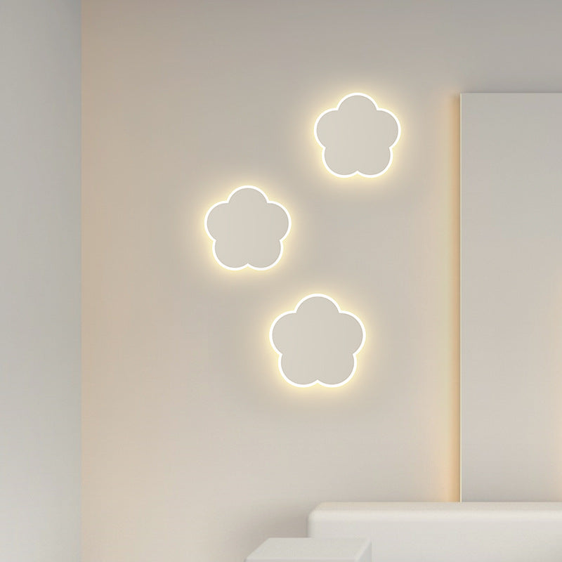 مصباح حائط LED بتصميم إبداعي عصري مصنوع من الحديد والأكريليك 