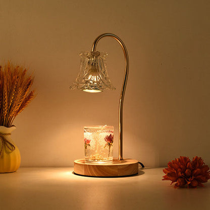Nordic Classical Bellflower 1-Light Melting Wax Table Lamp
