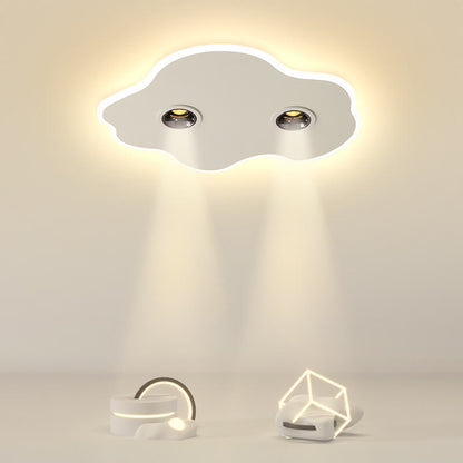 Nordic Minimalist Clouds Spotlights LED Kids Flush Mount Ceiling Light