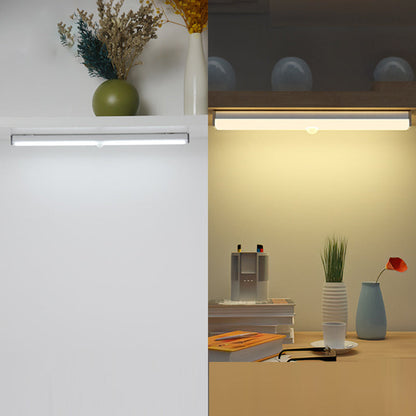 Modern Simplicity Long Cylinder Aluminum Acrylic LED Wall Sconce Lamp For Living Room