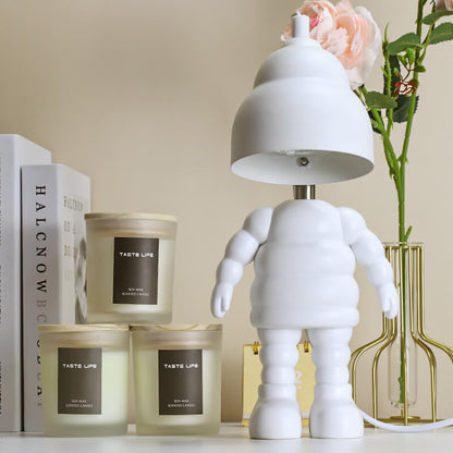 Modern Creative Michelin Robot LED Aromatherapy Melting Wax Table Lamp