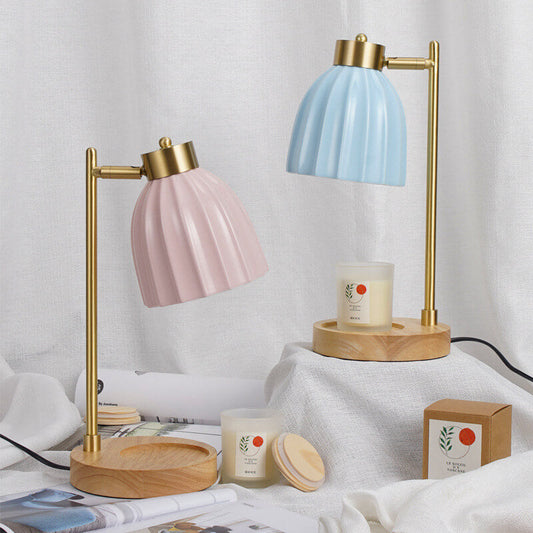 Nordic All-copper Dimming Timing 1-Light Melting Wax Table Lamp