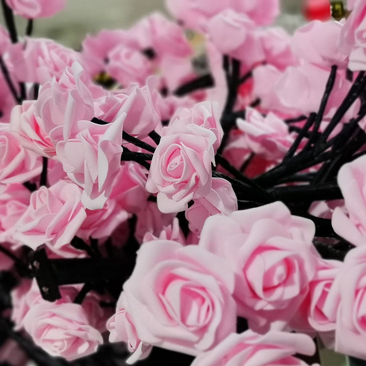 Simulation Tree LED Rose Tree  Decoration Table Lamp