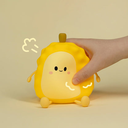 Modern Art Deco Silicone Cartoon Fruit USB Charging LED Table Lamp Night Light For Bedroom