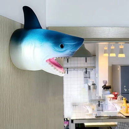Creative Shark Silicone Pat LED Night Light Table Lamp