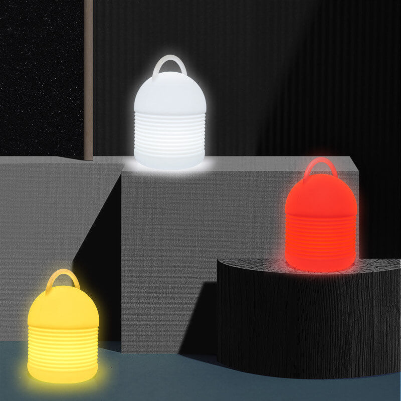 Modern PE Creative Portable Colorful Night Light LED Table Lamp