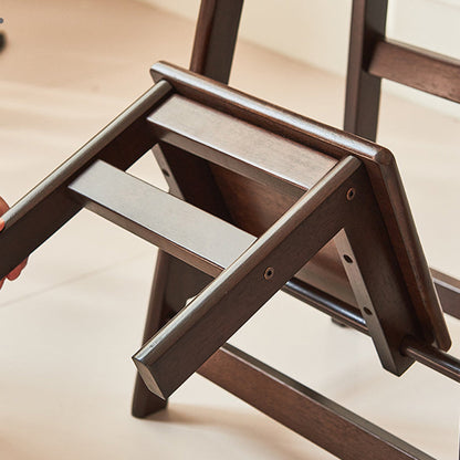 Moderner minimalistischer rechteckiger Barhocker aus Holz mit Fußstütze, ohne Rückenlehne und Armlehnen für das Esszimmer 