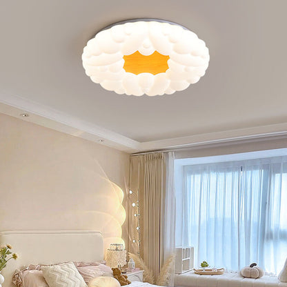 Scandinavian Modern Minimalist Acrylic Children's LED Flush Mount Ceiling Light