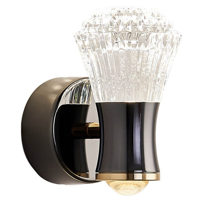 مصباح حائط LED بتصميم كرة حديدية إبداعي عصري بجانب السرير 
