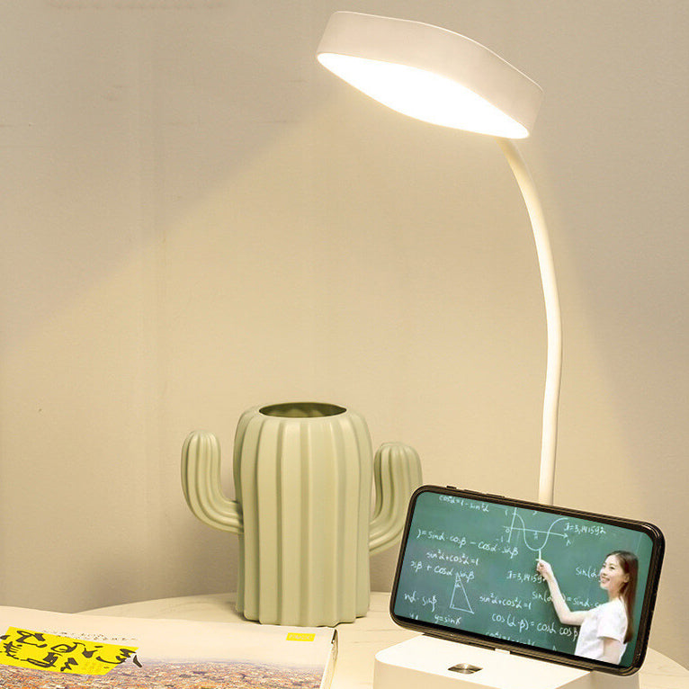Simple Square Rechargeable Folding Touch LED Eye Care Desk Lamp