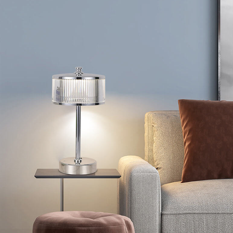 Creative Light Luxury Acrylic Rechargeable LED Touch Ambient Table Lamp