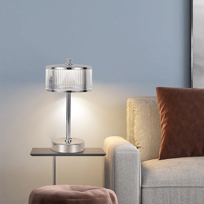 Creative Light Luxury Acrylic Rechargeable LED Touch Ambient Table Lamp