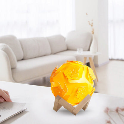 DIY Moon Lamp LED Night Light USB Decorative Table Lamp