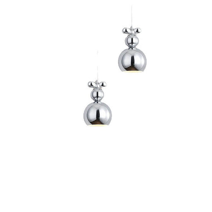 Modern Minimalist Hardware Design Sphere 1-light Pendant Light