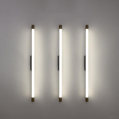Modern Minimalist Vanity Thin Tube PC LED  Wall Sconce Lamp