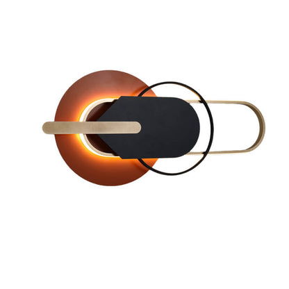 مصباح حائط LED هندسي دائري فاخر من Nordic Light 
