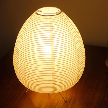 Nordic Minimalist Xuan Paper Lantern 1-Light Table Lamp