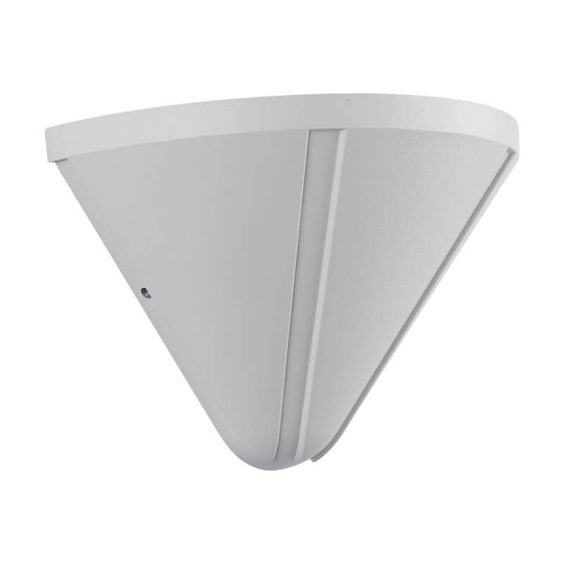 Modern Minimalist Triangle Cone Waterproof Aluminum Lens Frosted LED Outdoor Wall Sconce Lamp