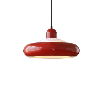 Contemporary Scandinavian Creative Geometric Dome Iron 1-Light Pendant Light For Dining Room