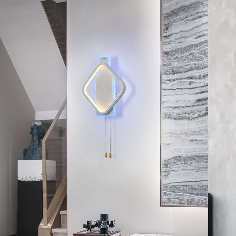 مصباح حائط LED مربع ملون إبداعي حديث 