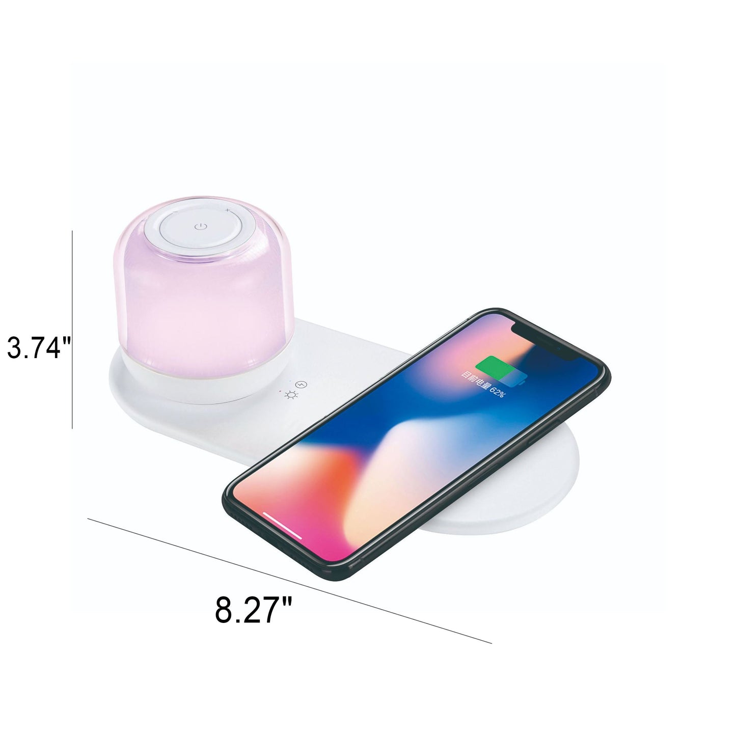 Creative Multifunctional Separate Magnetic Touch Infinitely Dimmable LED Night Light Table Lamp