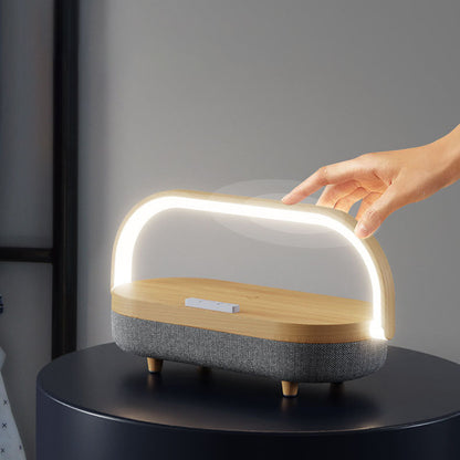 Modern Wireless Charging Induction Bluetooth Charging USB LED Table Lamp