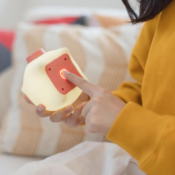 Creative Cute Pig Touch Timer LED Night Light Decorative Table Lamp