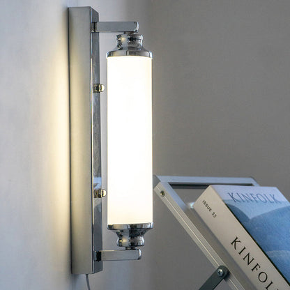 مصباح حائط LED بتصميم أسطواني طويل صناعي عتيق 