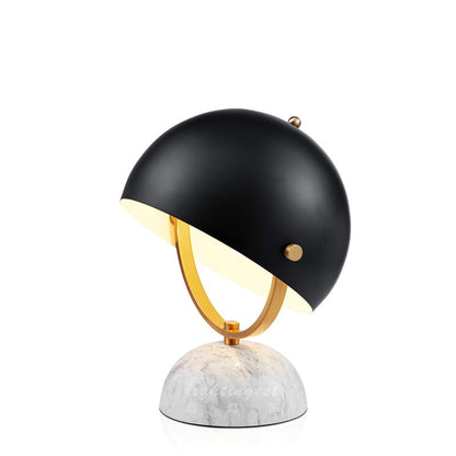 Modern Minimalist Marble 1-Light Table Lamp