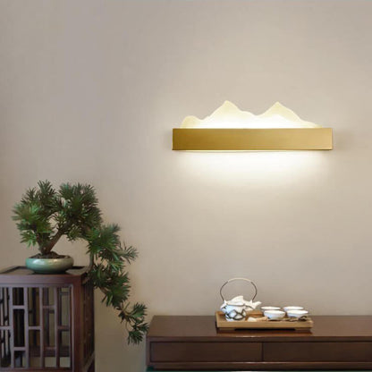 Creative Acrylic Chinese Iceberg Design LED Wall Sconce Lamp