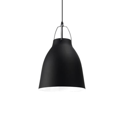 Contemporary Nordic Aluminum Bell 1-Light Pendant Light For Dining Room