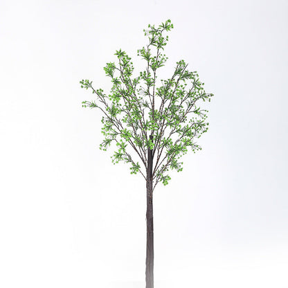 Modern Art Deco Waterproof Copper PP Tree USB LED Standing Floor Lamp For Bedroom