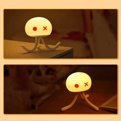 Creative Jellyfish Silicone LED Night Light Table Lamp