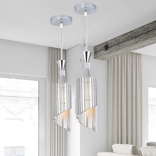 مصباح معلق فاخر من الألومنيوم بلون واحد من Nordic Light بتصميم بسيط وفاخر 