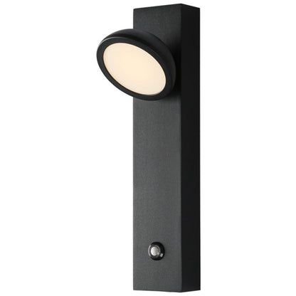 Modern Simplicity Aluminum Iron Acrylic Strip Cubic Round LED Wall Sconce Lamp For Bedside