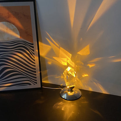 Diamond Crystal Luxury Ambient LED Night Light Table Lamp
