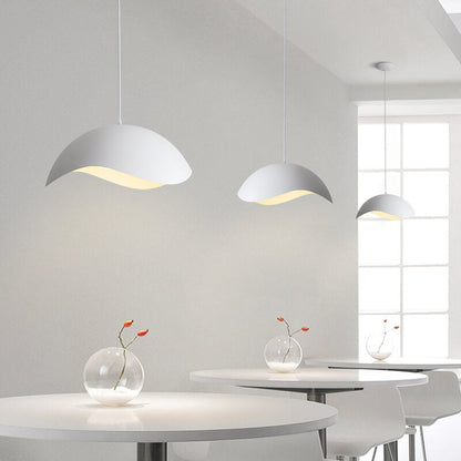 Nordic Minimalist Dome Wave Design LED Pendant Light