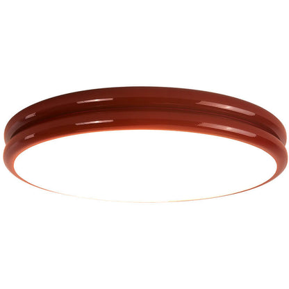 Modern Eye Care Children's Wrought Iron Round LED Flush Mount Lighting