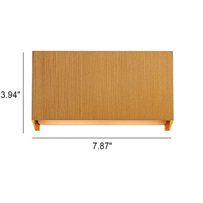 Nordic Minimalist Aluminum Square Flat Adjustable Beam LED Reading Wall Sconce Lamp