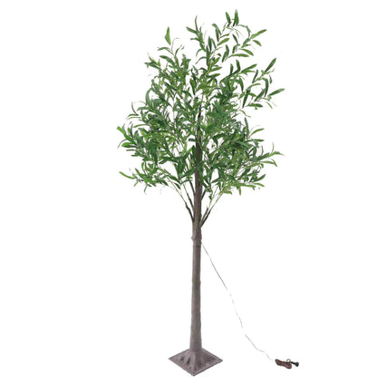 Modern Creative Olive Leaf LED Simulation Plants Decorative Light