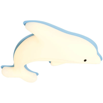 Nordic Cartoon Dolphin Iron PE LED Kids Flush Mount Ceiling Light